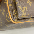 Louis Vuitton Shoulder Bag Monogram Viva Cite MM Brown — view 6