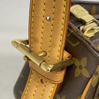 Louis Vuitton Shoulder Bag Monogram Viva Cite MM Brown — view 7