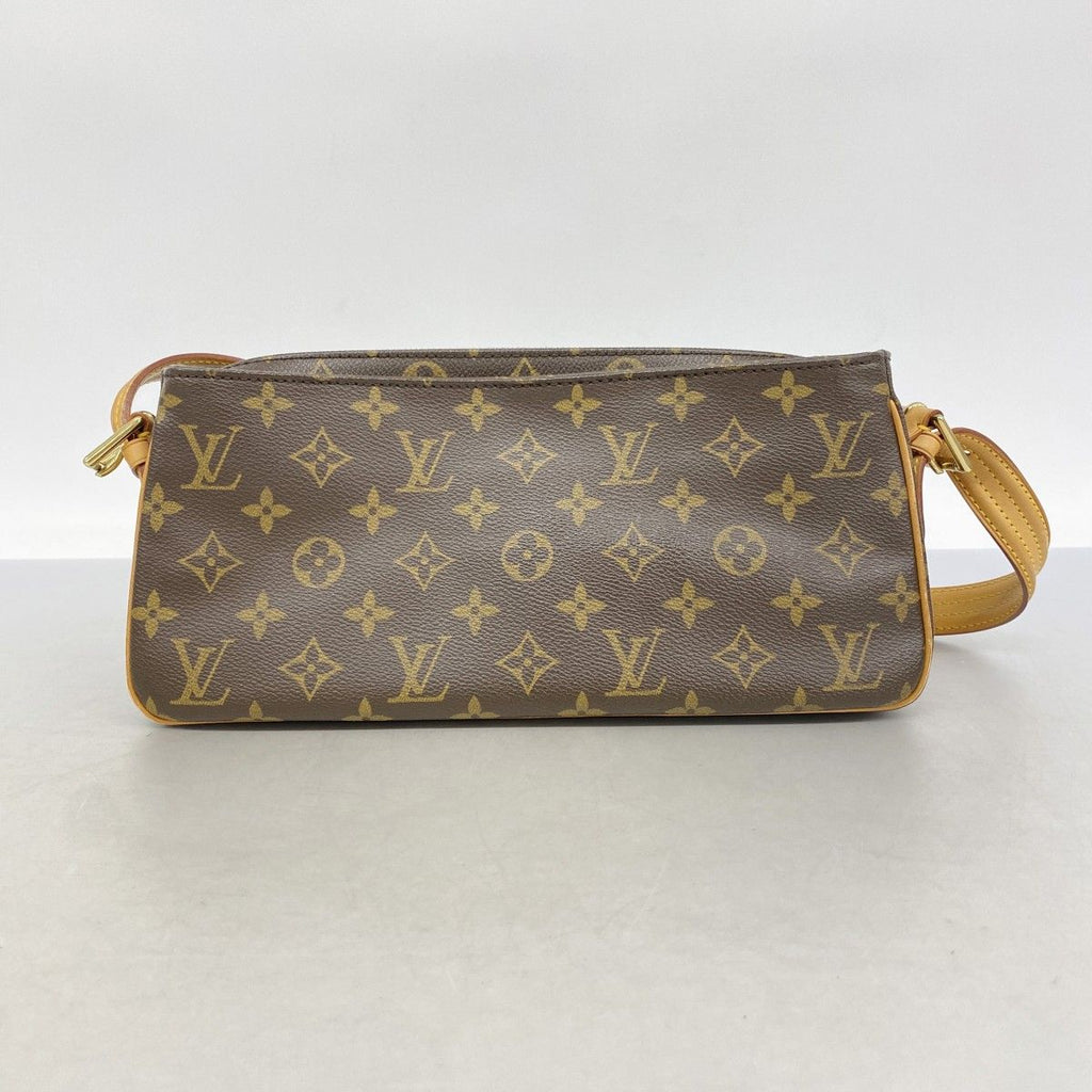 Louis Vuitton Shoulder Bag Monogram Viva Cite MM Brown — view 8