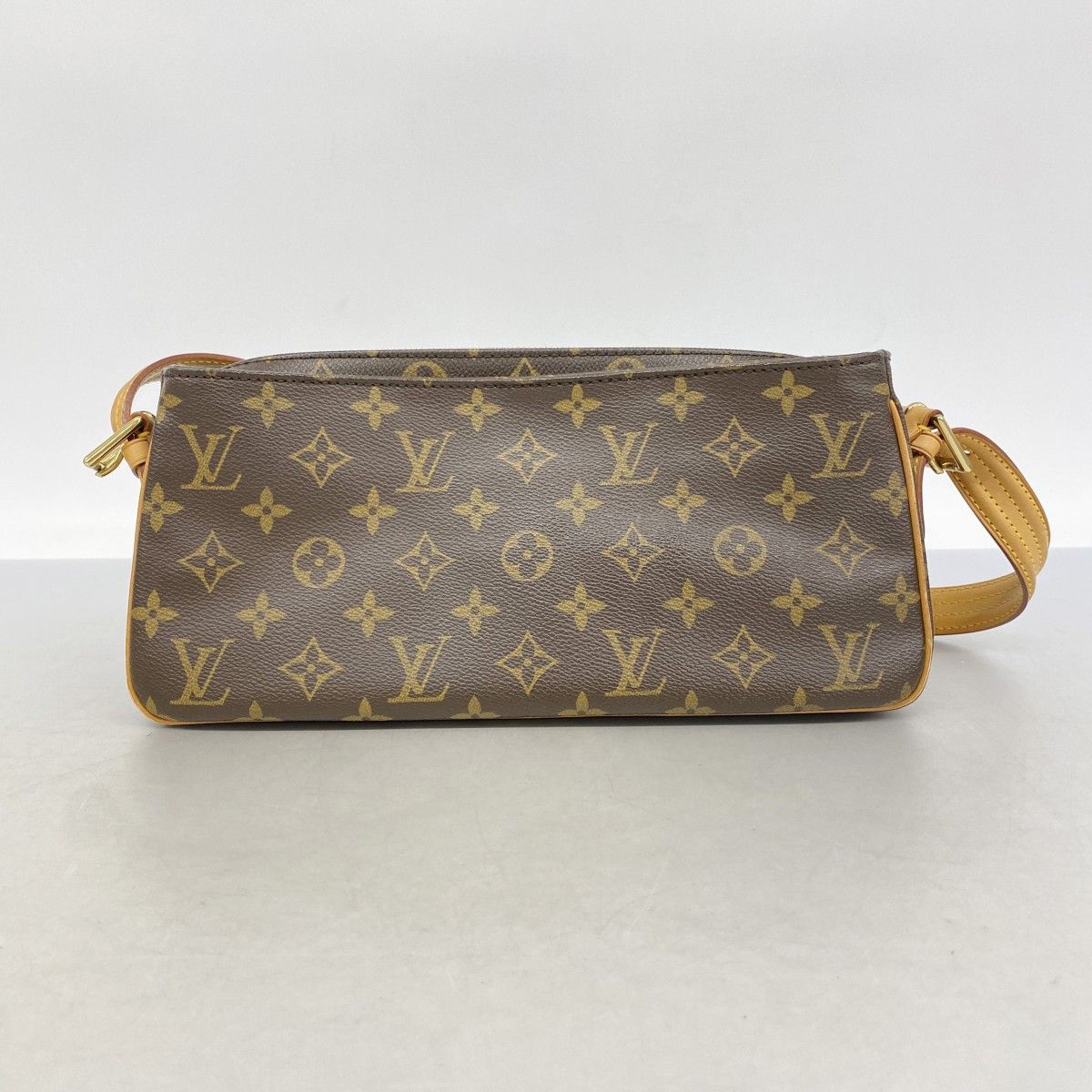 Louis Vuitton Shoulder Bag Monogram Viva Cite MM Brown — view 8
