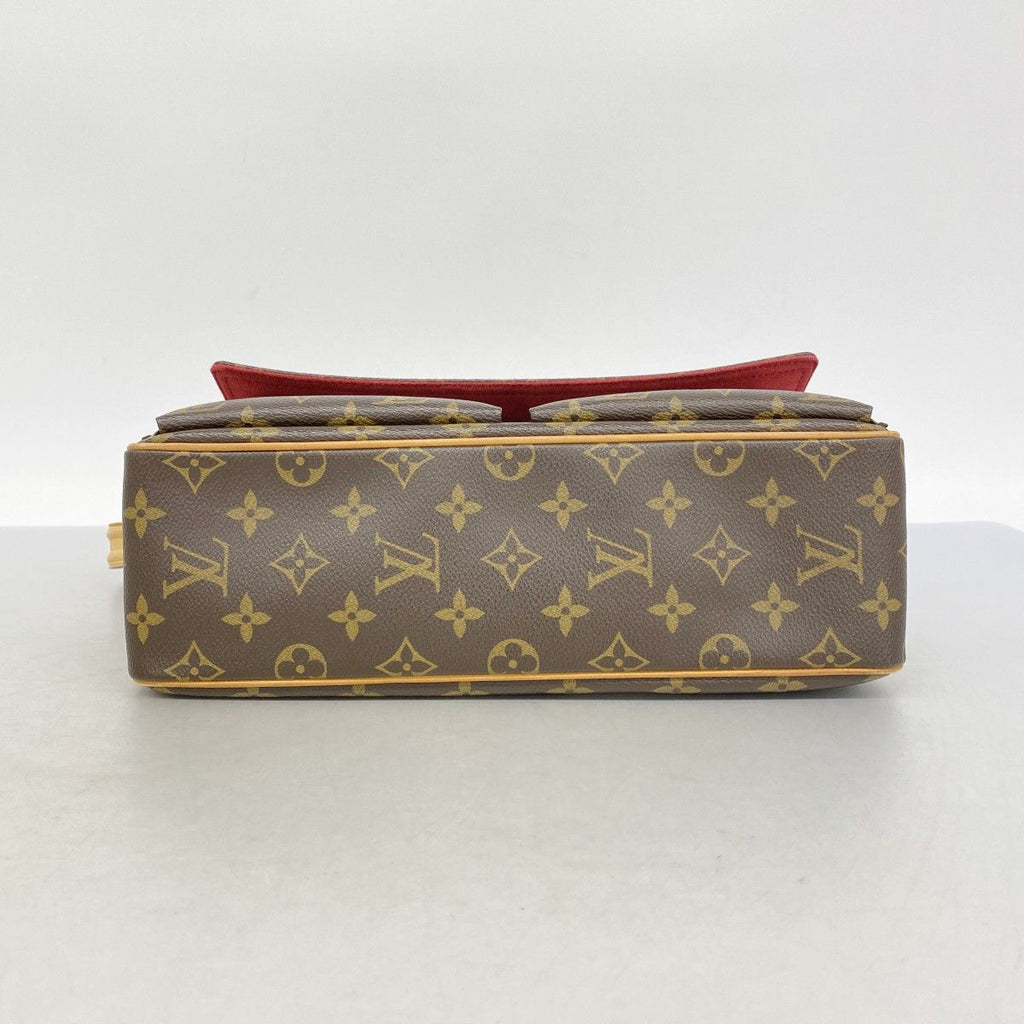 Louis Vuitton Shoulder Bag Monogram Viva Cite MM Brown — view 3