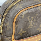 Louis Vuitton Shoulder Bag Monogram Danube Brown — view 6