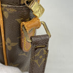 Louis Vuitton Shoulder Bag Monogram Danube Brown — view 8