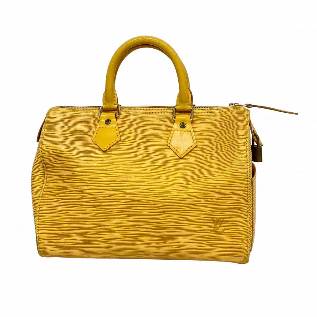 Louis Vuitton Handbag Epi Speedy 25 Jaune