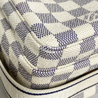 Louis Vuitton Shoulder Bag Damier Azur Naviglio White — view 7