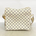 Louis Vuitton Shoulder Bag Damier Azur Naviglio White — view 9