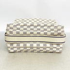 Louis Vuitton Shoulder Bag Damier Azur Naviglio White — view 3