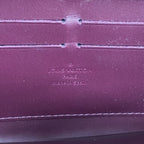 Louis Vuitton Wallet Vernis Zippy Violette — view 4