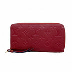 Louis Vuitton Wallet Monogram Empreinte Zippy Cherry Berry