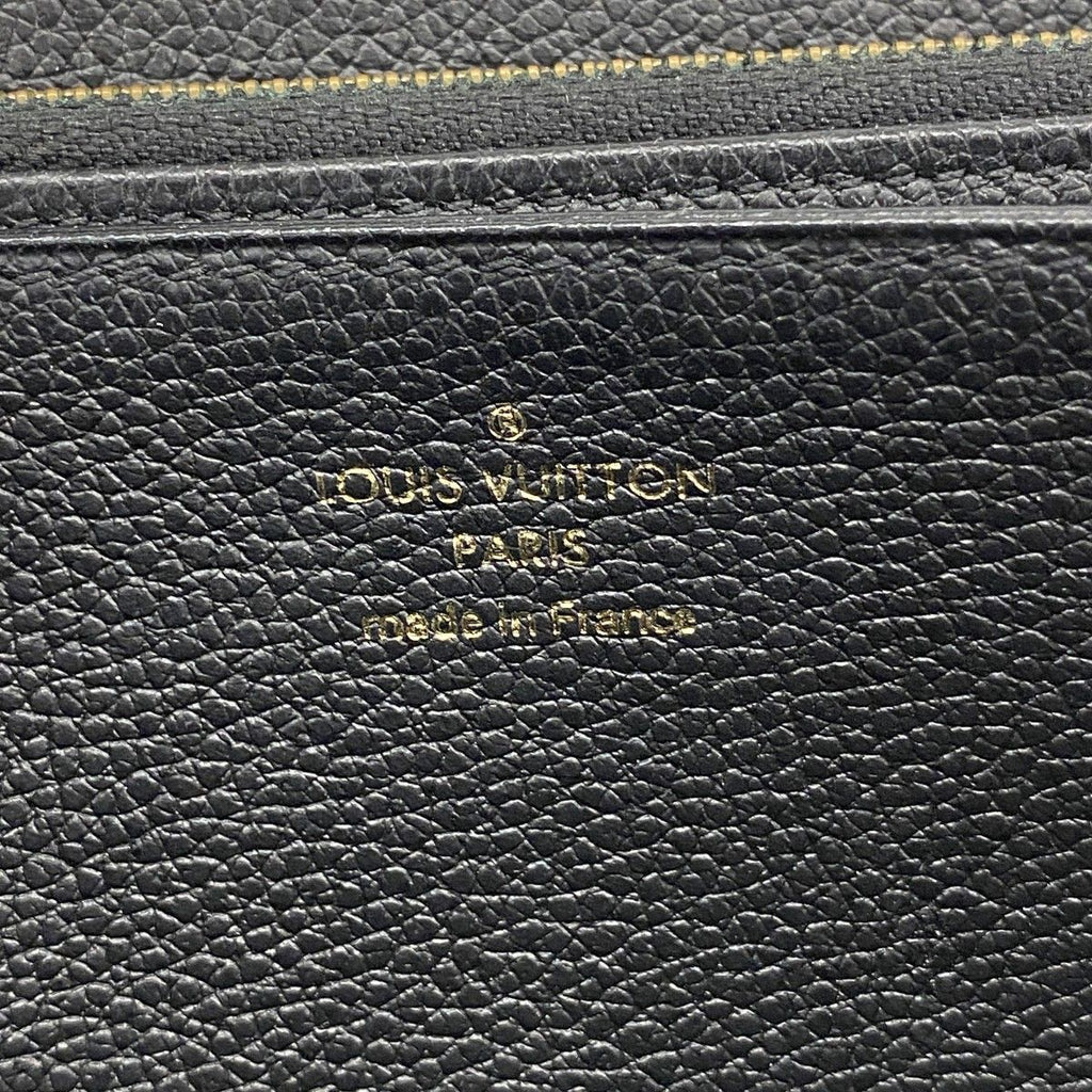 Louis Vuitton Wallet Monogram Empreinte Zippy Noir — view 4