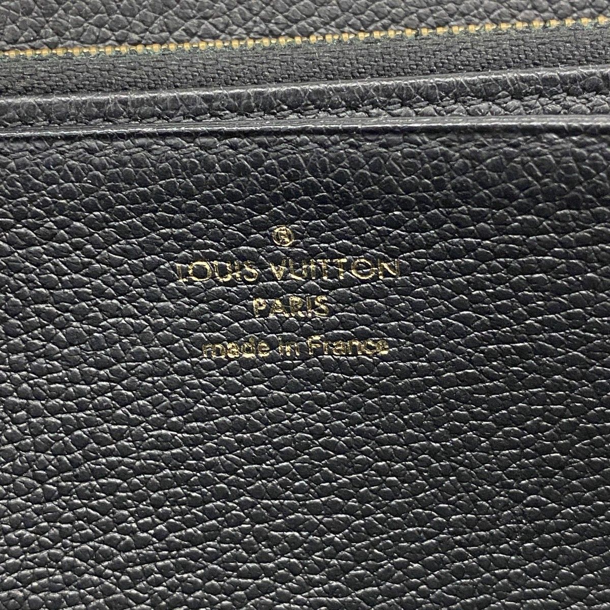 Louis Vuitton Wallet Monogram Empreinte Zippy Noir — view 4