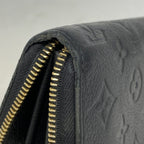 Louis Vuitton Wallet Monogram Empreinte Zippy Noir — view 6