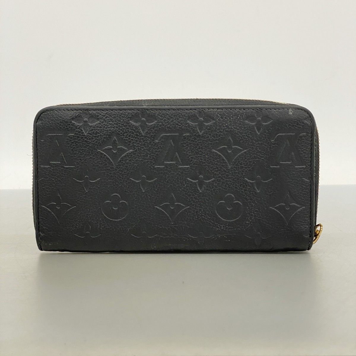 Louis Vuitton Wallet Monogram Empreinte Zippy Noir — view 8