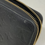Louis Vuitton Wallet Monogram Empreinte Zippy Noir — view 5