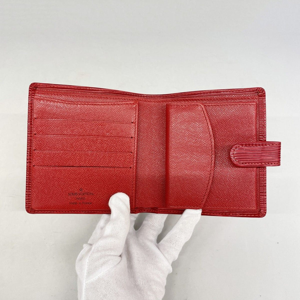 Louis Vuitton Wallet Epi Portobier Compact Castilian — view 3
