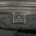 Gucci Tote Icon Bit Leather Black Silver — view 5