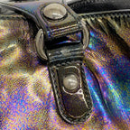Gucci Tote Icon Bit Leather Black Silver — view 6