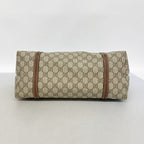 Gucci Tote GG Supreme Brown Champagne Gold — view 3