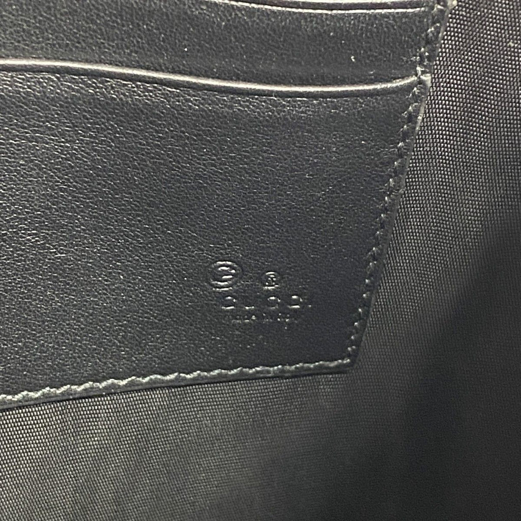 Gucci Clutch Micro Guccissima Leather Black Silver — view 5
