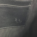 Gucci Clutch Micro Guccissima Leather Black Silver — view 5