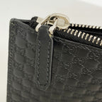 Gucci Clutch Micro Guccissima Leather Black Silver — view 7