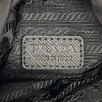 Prada Shoulder Bag Tessuto Nylon Black Silver — view 5