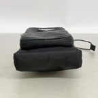 Prada Shoulder Bag Tessuto Nylon Black Silver — view 3