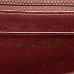 Chanel Shoulder Bag Quilted Lambskin Black Gold — view 5