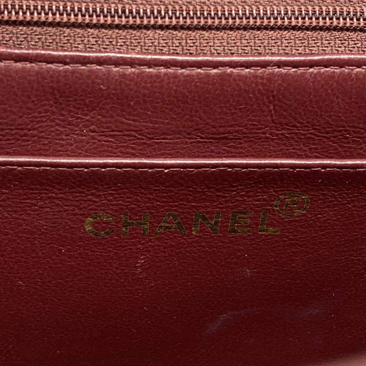 Chanel Shoulder Bag Quilted Lambskin Black Gold — view 5