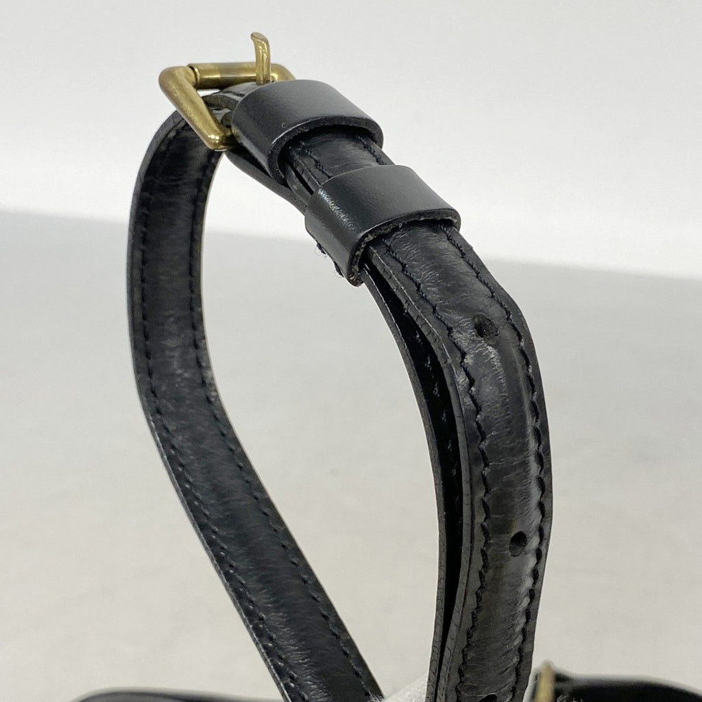 Louis Vuitton Shoulder Bag Epi Danube Noir — view 8