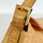 Fendi Handbag Zucchino Orange Gold — view 7