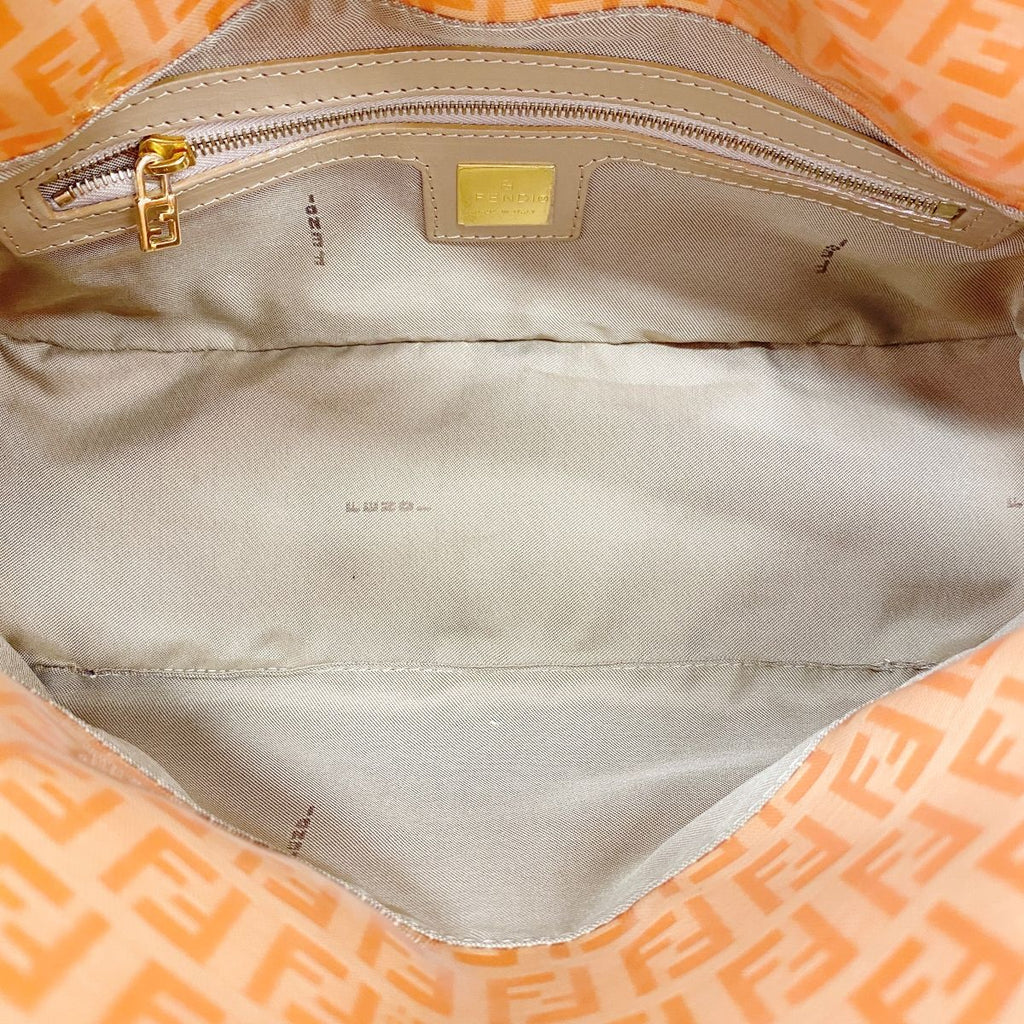 Fendi Handbag Zucchino Orange Gold — view 4