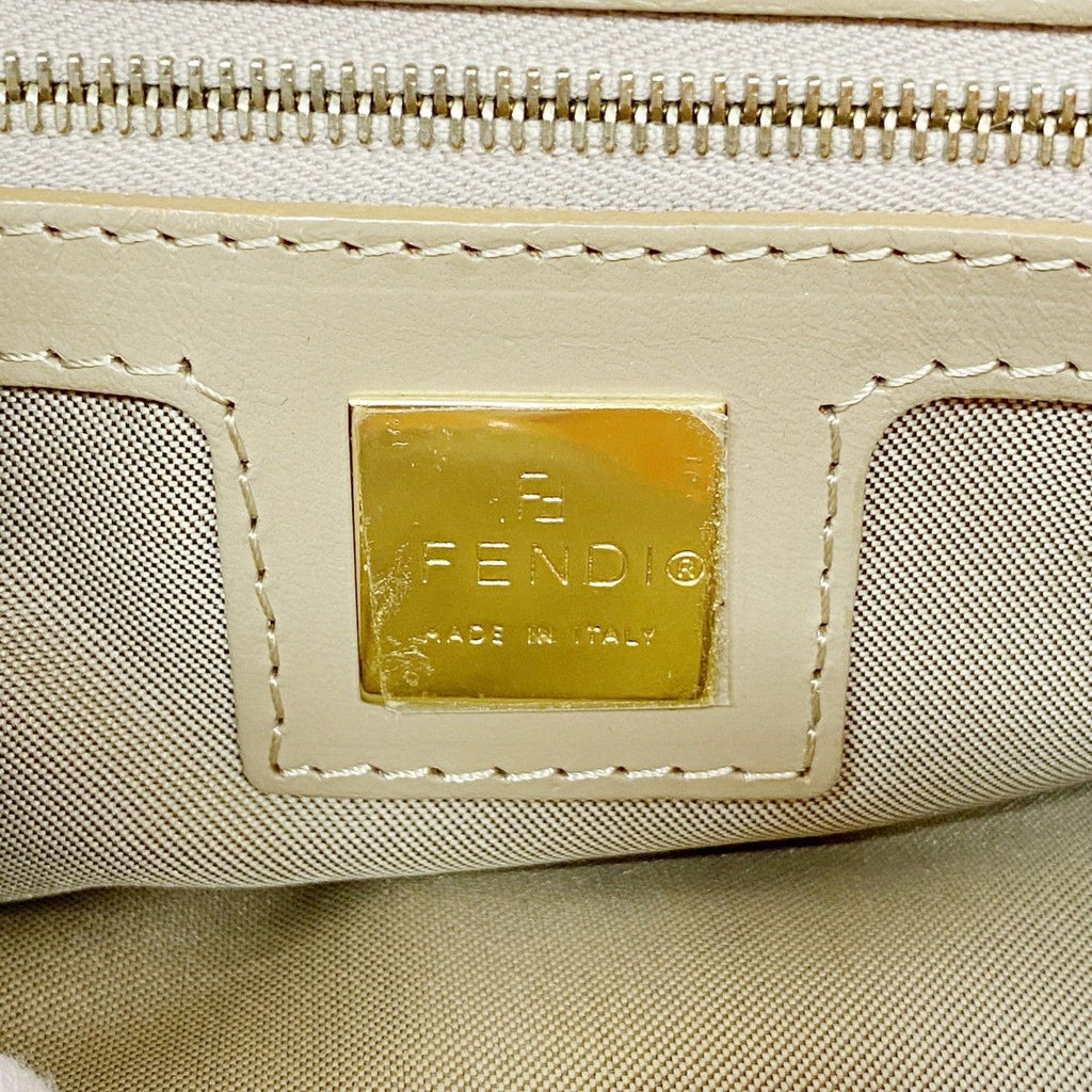 Fendi Handbag Zucchino Orange Gold — view 5