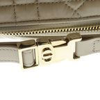 Dior Cannage Small Nomad Pouch Leather Handbag Beige — view 6