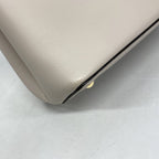 Fendi Handbag Leather Beige Gold — view 6