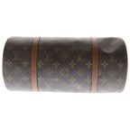 Louis Vuitton Monogram Papillon 30 Handbag Brown Leather Gold — view 4