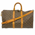 Louis Vuitton Boston Bag Monogram Keepall Bandouliere 45 Brown