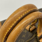 Louis Vuitton Boston Bag Monogram Keepall Bandouliere 45 Brown — view 8