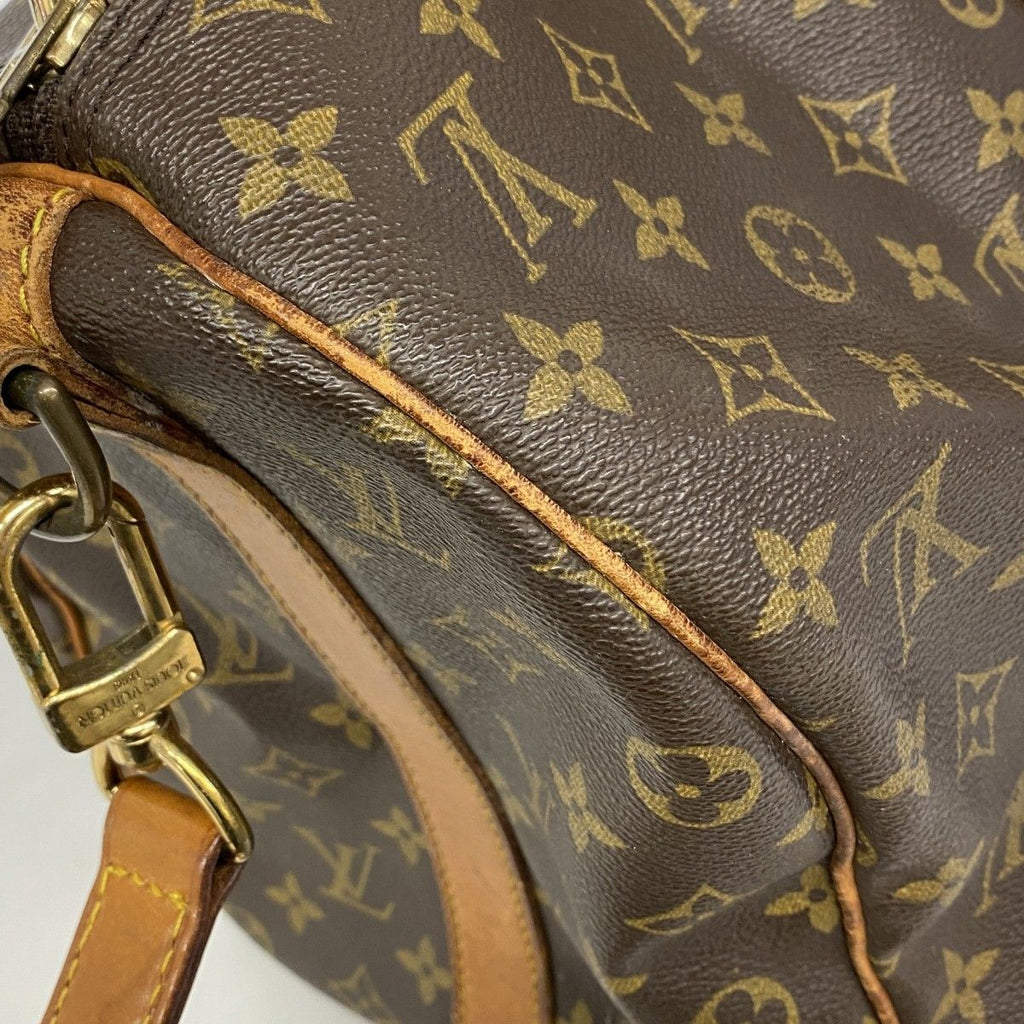 Louis Vuitton Boston Bag Monogram Keepall Bandouliere 45 Brown — view 7