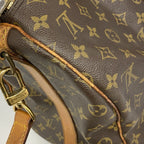 Louis Vuitton Boston Bag Monogram Keepall Bandouliere 45 Brown — view 7