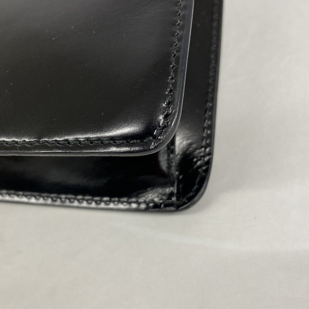 Gucci Handbag 001 Leather Black Champagne Gold — view 7