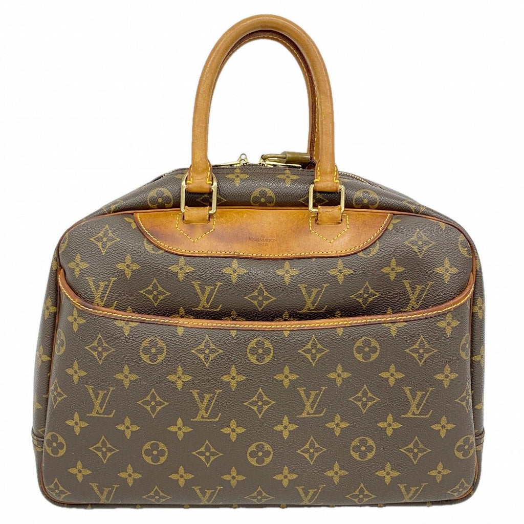 Louis Vuitton Handbag Monogram Deauville Brown