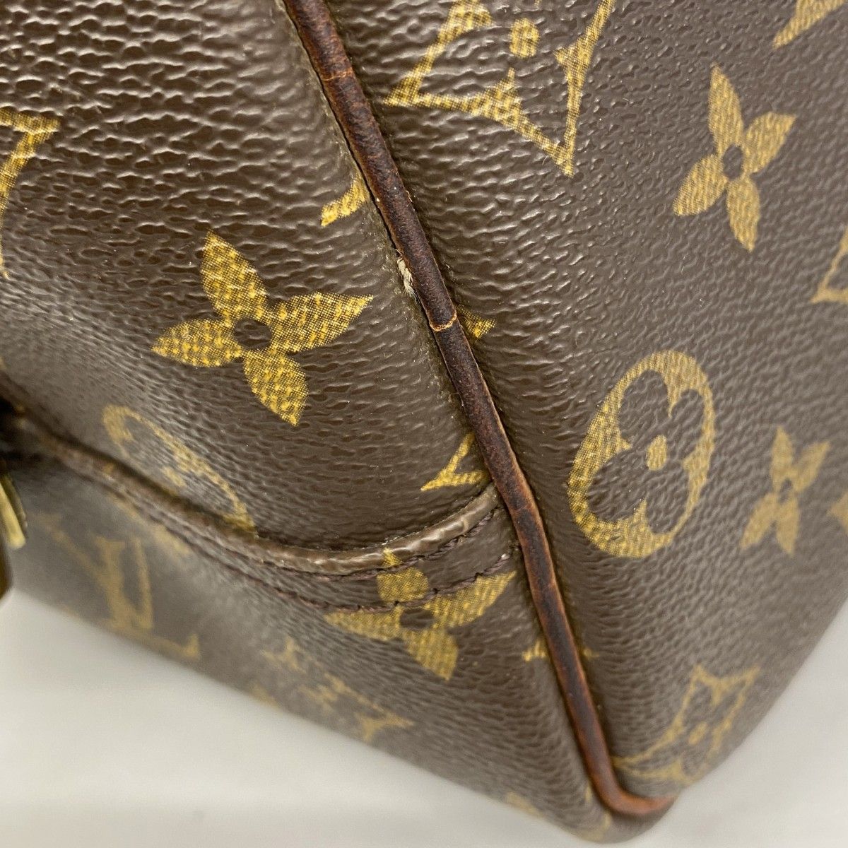 Louis Vuitton Handbag Monogram Deauville Brown — view 7