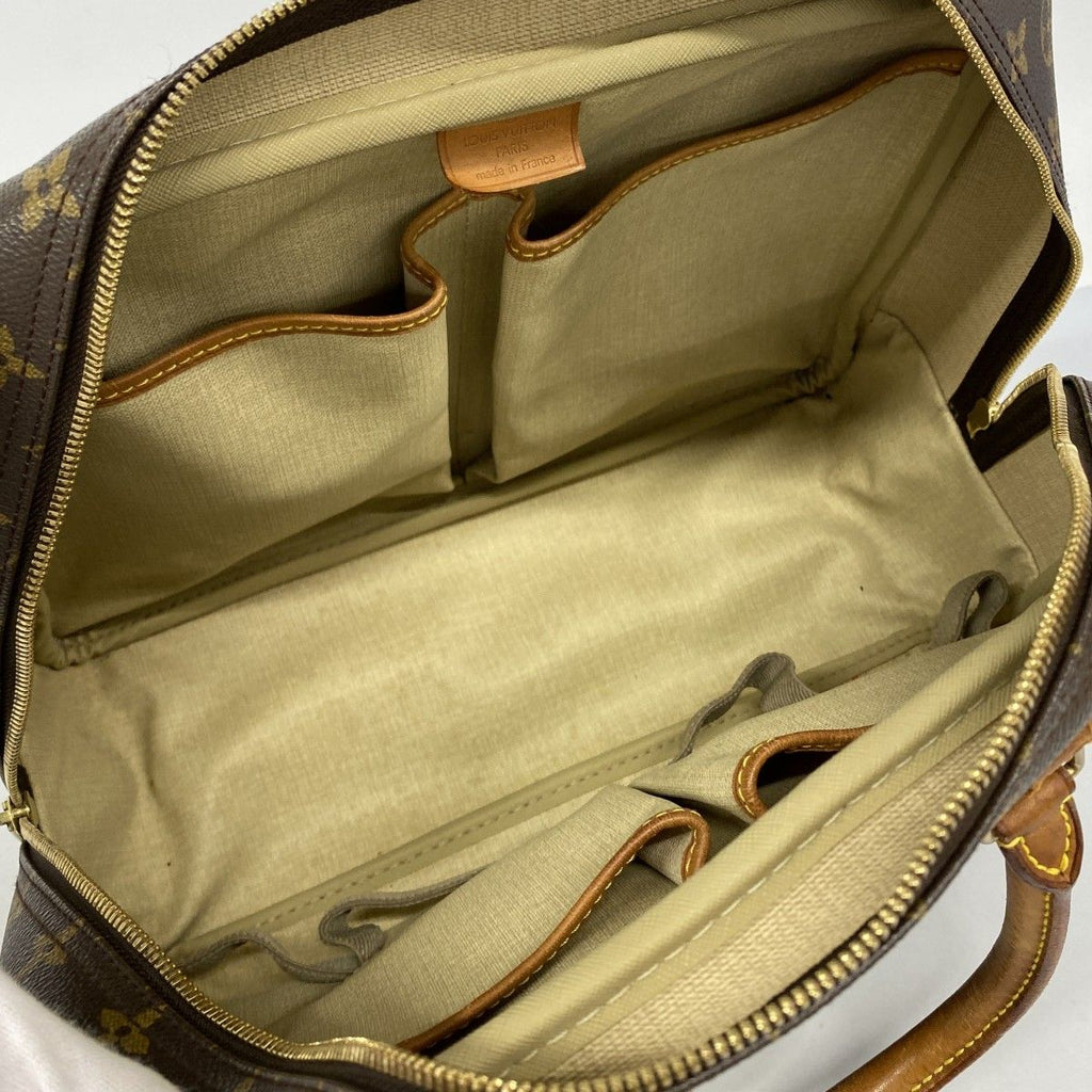 Louis Vuitton Handbag Monogram Deauville Brown — view 4