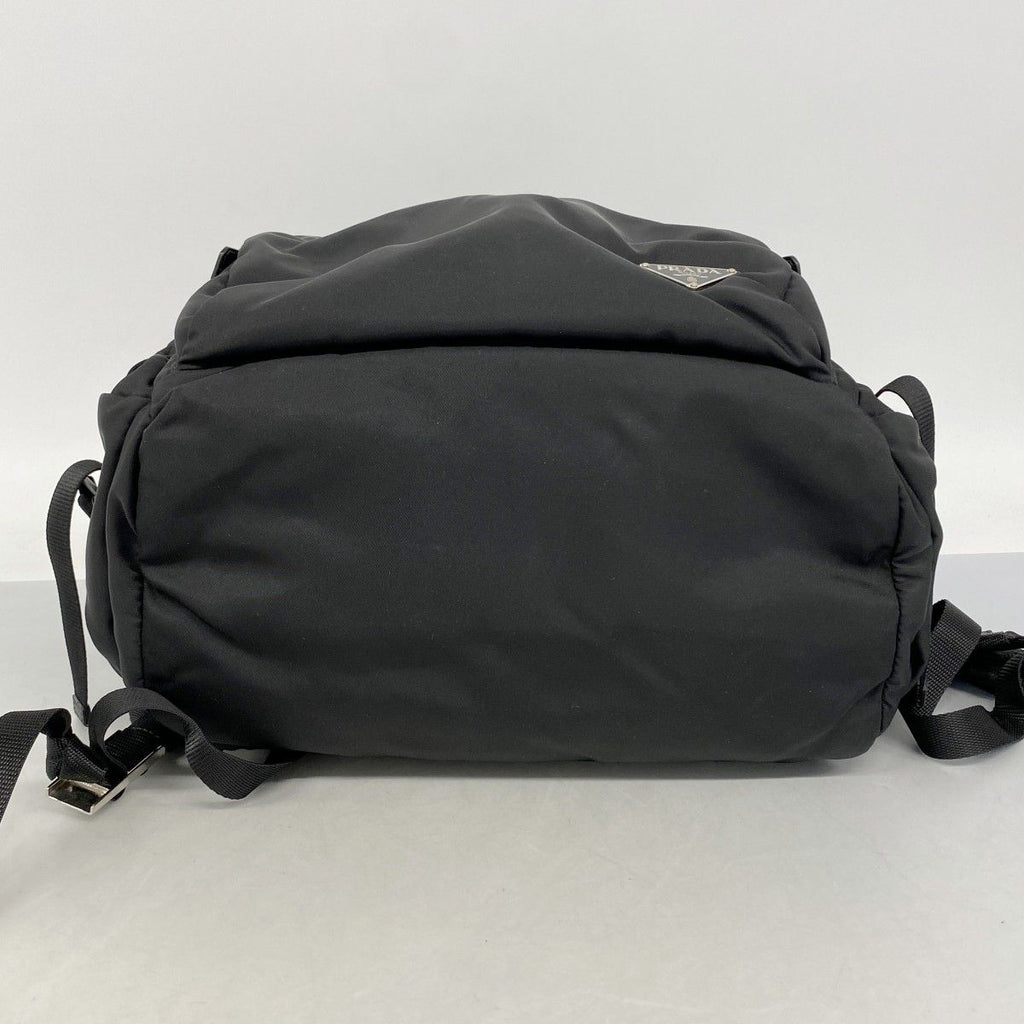 Prada Backpack Tessuto Nylon Black Silver — view 3