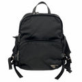 Prada Backpack Tessuto Nylon Black Silver