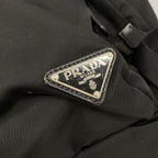 Prada Backpack Tessuto Nylon Black Silver — view 7