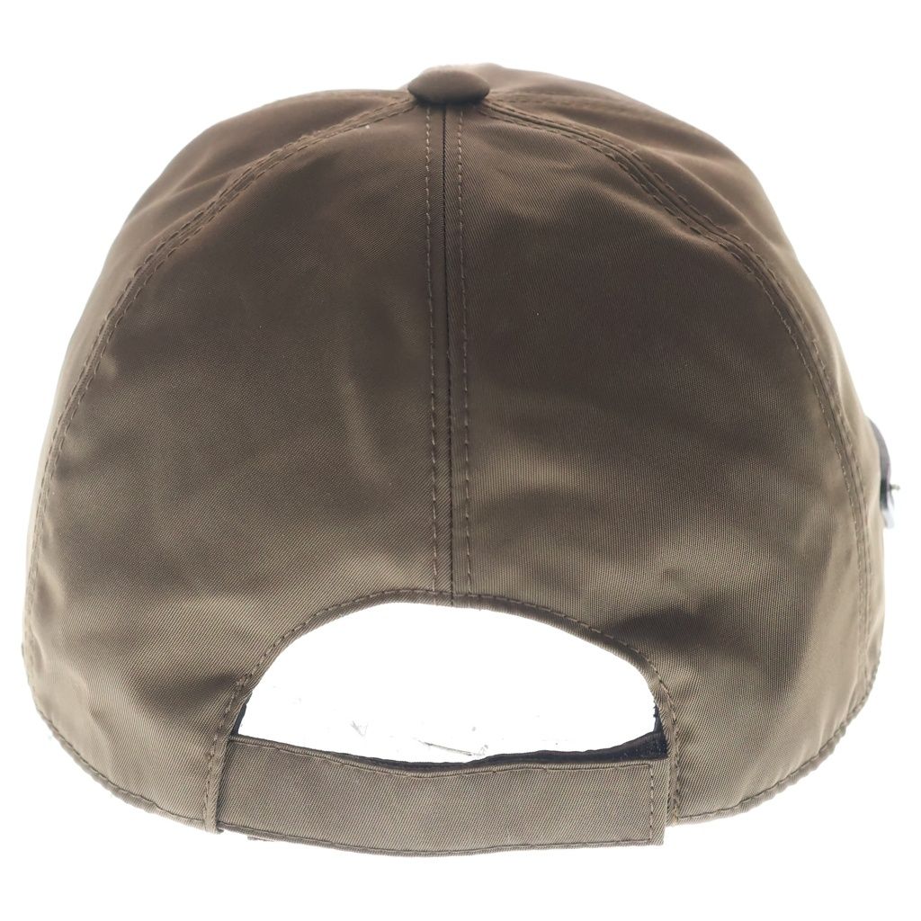 Prada Re-Nylon Side 6 Panel Cap Brown — view 2