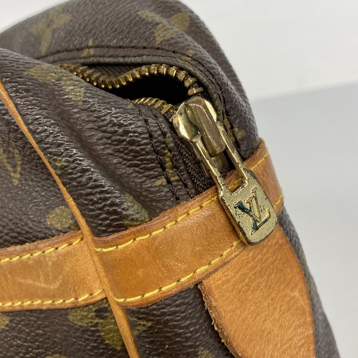 Louis Vuitton Clutch Monogram Compiegne 28 Brown — view 6