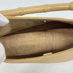 Gucci Handbag Bamboo 001 Leather Beige Silver — view 4